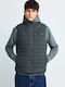 Ärmelloses Puffer Herren Jacke Grau