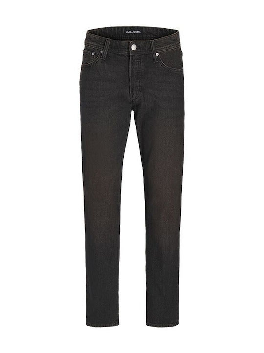 Herren Jeanshosen Relaxed Fit Denim Schwarz