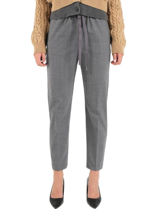 Women's Fabric Trousers Grey