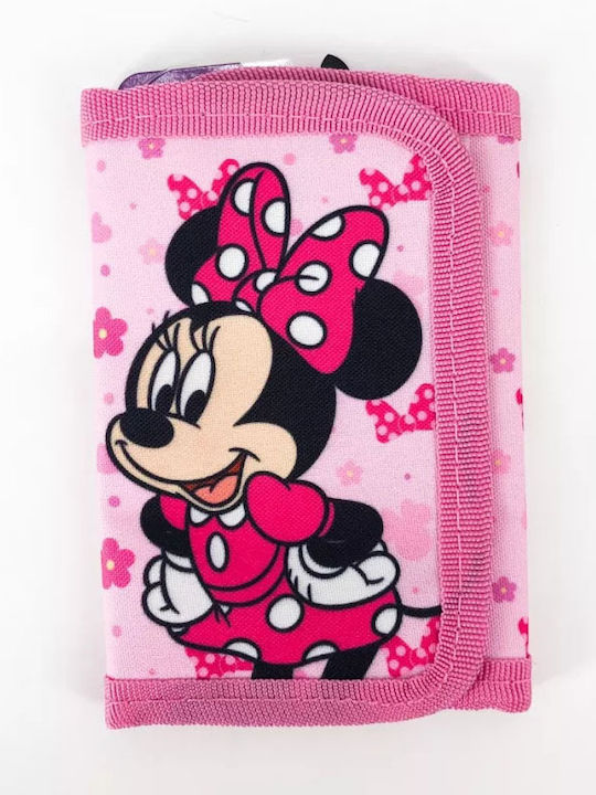 Setino Kids Coin Wallet with Velcro Pink