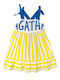 Girls Dress Yellow