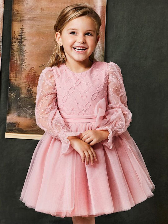 Girls Tulle Dress Pink