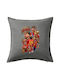 Koupakoupa Koupakoupa Sofa Cushion Lamine Yamal 100% Cotton Grey 50x50cm