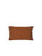 Broste Copenhagen Decorative Pillow Case Dark Orange 40x60cm