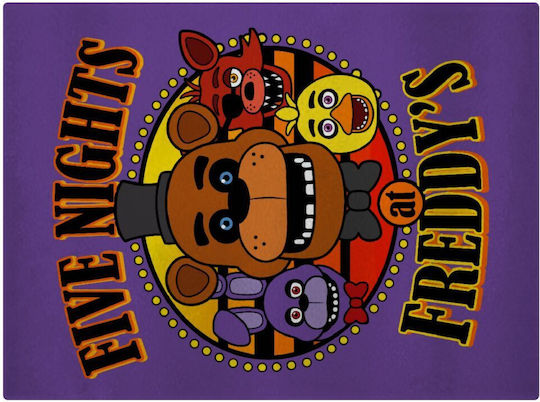 Koupakoupa Five Nights At Freddy's Glas-Schneidebrett 38x28cm