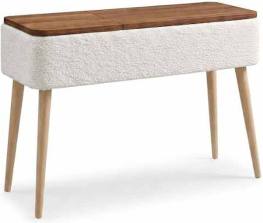 Sole Konsolentisch Holz Weiß M90xB30xH90cm