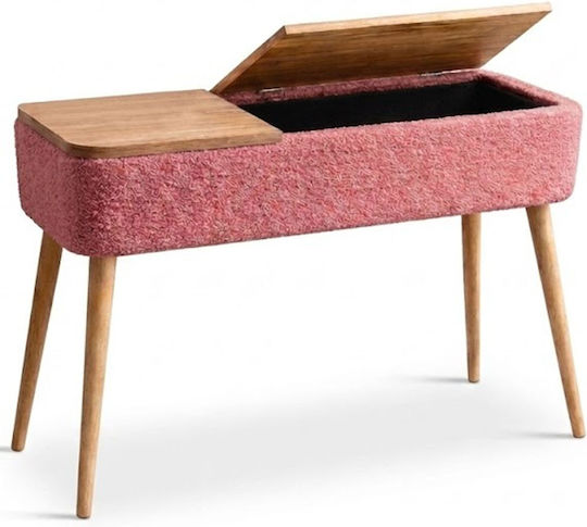Sole Konsolentisch Holz Pink M90xB30xH90cm