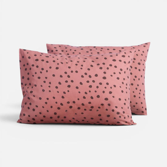 Nef-Nef Homeware Homeware Set Kissenbezüge Dusty Rose 52x72cm