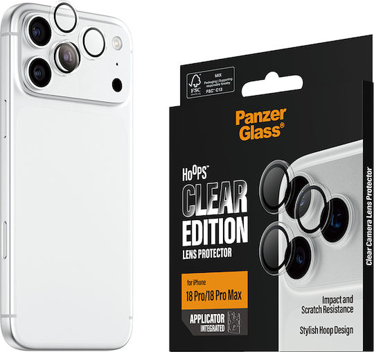 PanzerGlass Hoops Протектор за камерата Transparent Apple iPhone 18 Pro Pro Max