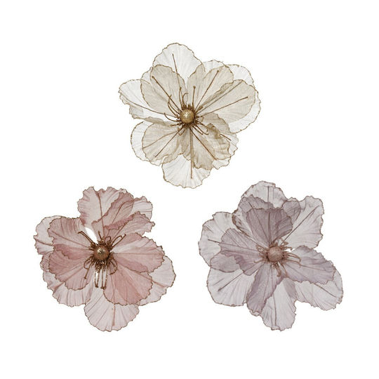 Beauty Home Weihnachtskranz Dekoratives Blume Länge 27cm Rosa