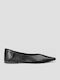Kurt Geiger Damen Ballerinas Spitz zulaufend Schwarz