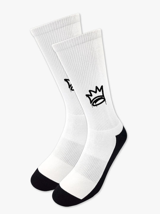 Sportliche Socken Mit Druck Crown Mood Nodo