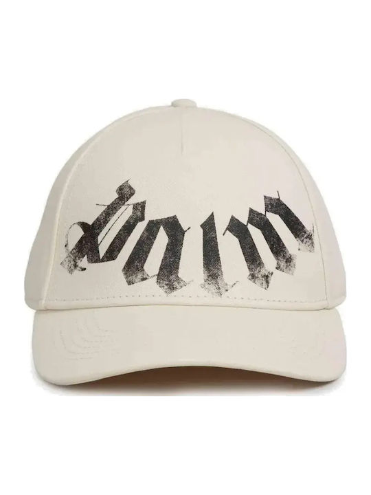 Palm Angels Maxi Logo Baseball Кепе Pamlb001fb008-0310-Оф Уайт Блек