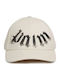 Maxi Logo Baseball Кепе Pamlb001fb008-0310-Оф Уайт Блек