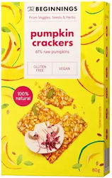 Gluten Free Pumpkin Crackers 80gr