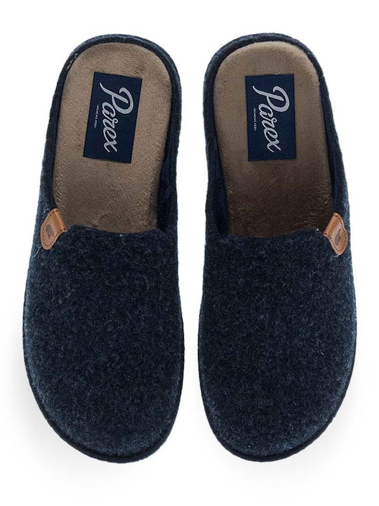 Men's Blue Slippers