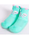 Yo Club Kindersocken Hausschuh-Socken Grün Leuchtend