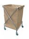Delta Cleaning KX02 Wäschekorb Metallisch 68x64x102cm