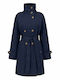 Damenmantel Marineblau Navy