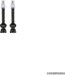 Vision Tubeless Alloy Valve 50 Mm Set E0706a