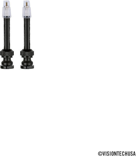 Vision Tubeless Alloy Valve 50 Mm Set E0706a