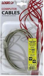Logo Collection USB 2.0 Cable USB-A Male Black 1.8m