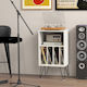 Costway Hi-Fi Möbel Weiß 40x88x48cm