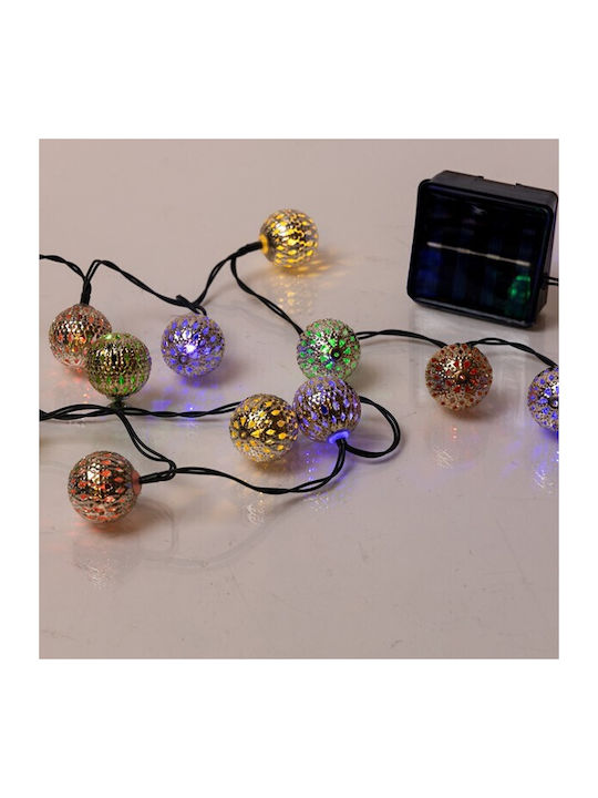 40 LED-Lichter 1m Grüne Solar Reihe