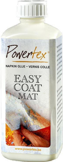 Powertex 250ml Easy Coat Лепило Лак Декупаж Матов