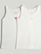Mothercare Set Kids Undershirts 2 Pieces Sleeveless Multicolour