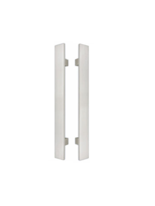 Best Design Front Door Handle Pair Inox