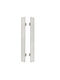 Best Design Front Door Handle Pair Inox