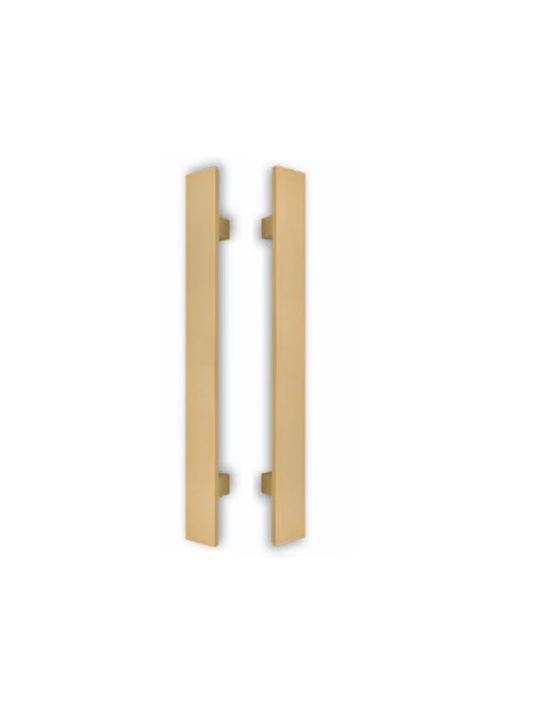 Best Design Türgriff Vordertür Paar Messing Matt