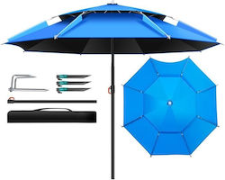 Umbrelă 2.2m Albastră