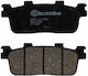 Brembo Мотоциклетни накладки за скутер задни Carbon Ceramiccc 35,8x93,6x10,1mm Kymco Grand Dink K-xcti People Xciting X-town Peugeot Xp 125-400