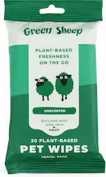 Green Sheep 20travel Wipes 100% Bamboo Fibre-unscented Green Sheep 20travel Wipes 100% Bamboo Fibre-unscented