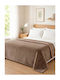 Madi Κουβέρτα Fleece Μονή 160x220εκ. Taupe