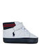 Ralph Lauren Baby Soft-Sole Boots White Polo