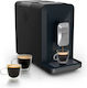 Krups My Coffee Αυτόματη Μηχανή Espresso 1690W Πίεσης 15bar με Μύλο Άλεσης Dark Blue EA2004E0