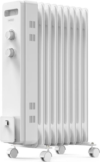 Resteq Oil Filled Radiator with 9 Slices 2000W