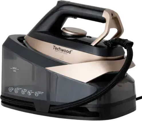 Techwood Sistem de Călcat cu Presiune 5.5bar cu Rezervor 1.6lt
