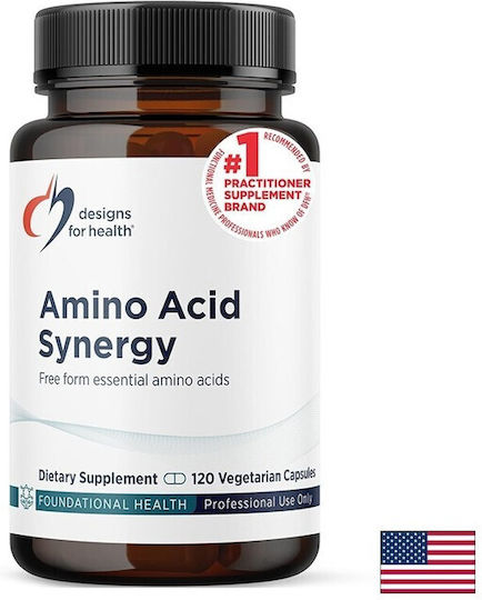 Formulă sinergică de aminoacizi aminoacizi esențiali BCAA – recuperare musculară rezistență 120 capsule