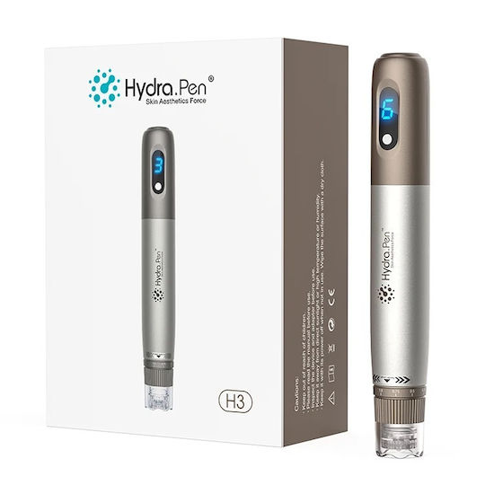 Dr Pen Hydrapen H3 Μικροβελόνες Τιτάνιο 2 Ανταλλακτικά Δεξαμενή 3 Ml 12 Βελόνες Βάθος 0 1 Mm 6 Ταχύτητες Ασύρματο