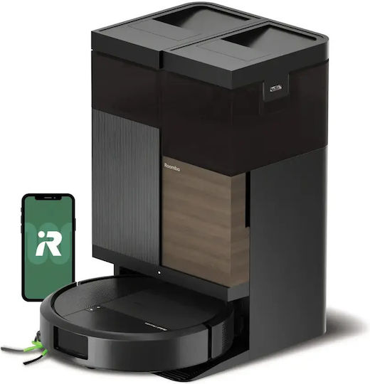iRobot Roomba Plus 575 Combo Aspirator Robot cu Cartografiere Laser și Putere de Aspirație 25000Pa Negru
