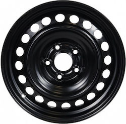 Fast Aluminum Car Wheels 16"x5" ET35 Black