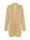 Celestino Women's Cardigan Pockets Dark Beige