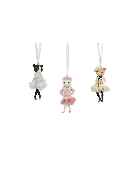 Hängender Weihnachtsbaumschmuck Katze aus Polyr...