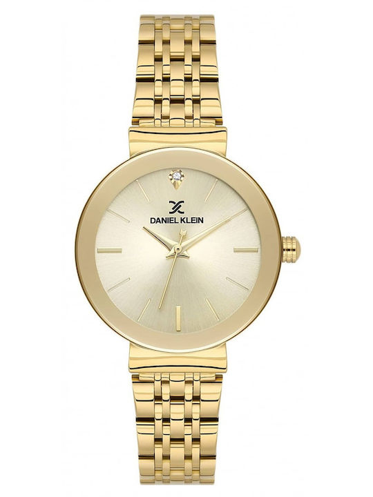 Daniel Klein Women's Watch 30mm Battery Gold