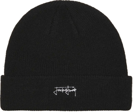 Beanie Men's Knitted Beanie in Black Colour