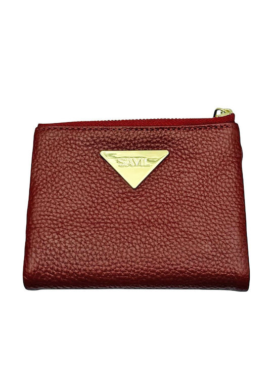 Savil Portofel Dama Burgundy